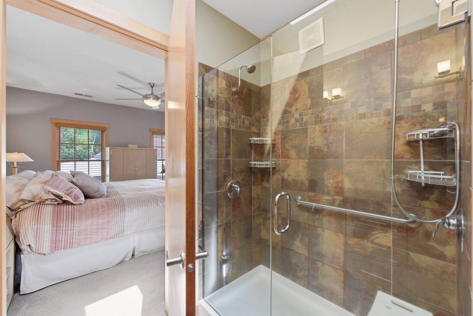 350 Main Street N, #446, Stillwater, MN 55082 Primary Bath Dual Shower heads