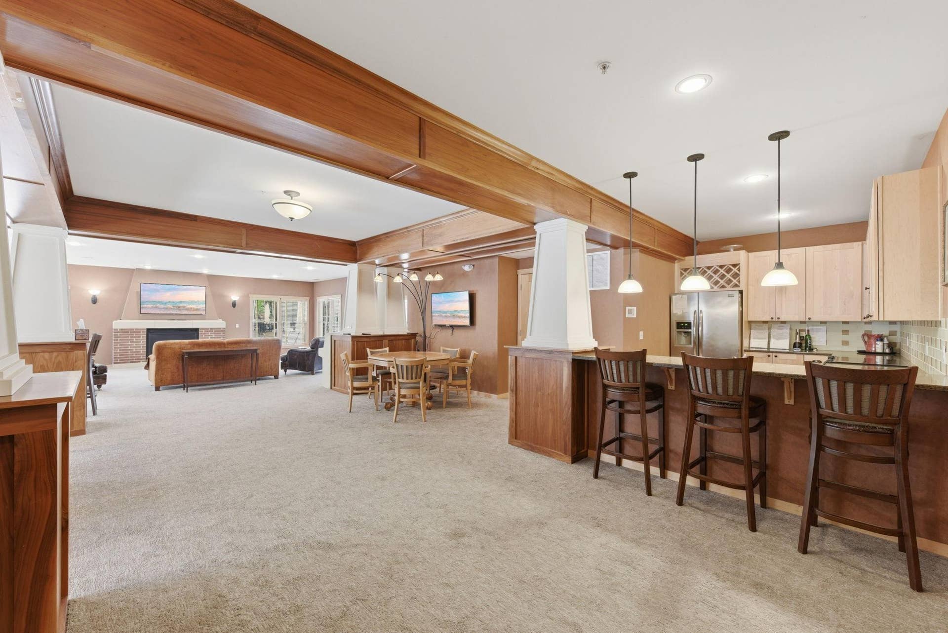 350 Main Street N, #446, Stillwater, MN 55082 Fireside Room-Serving Area