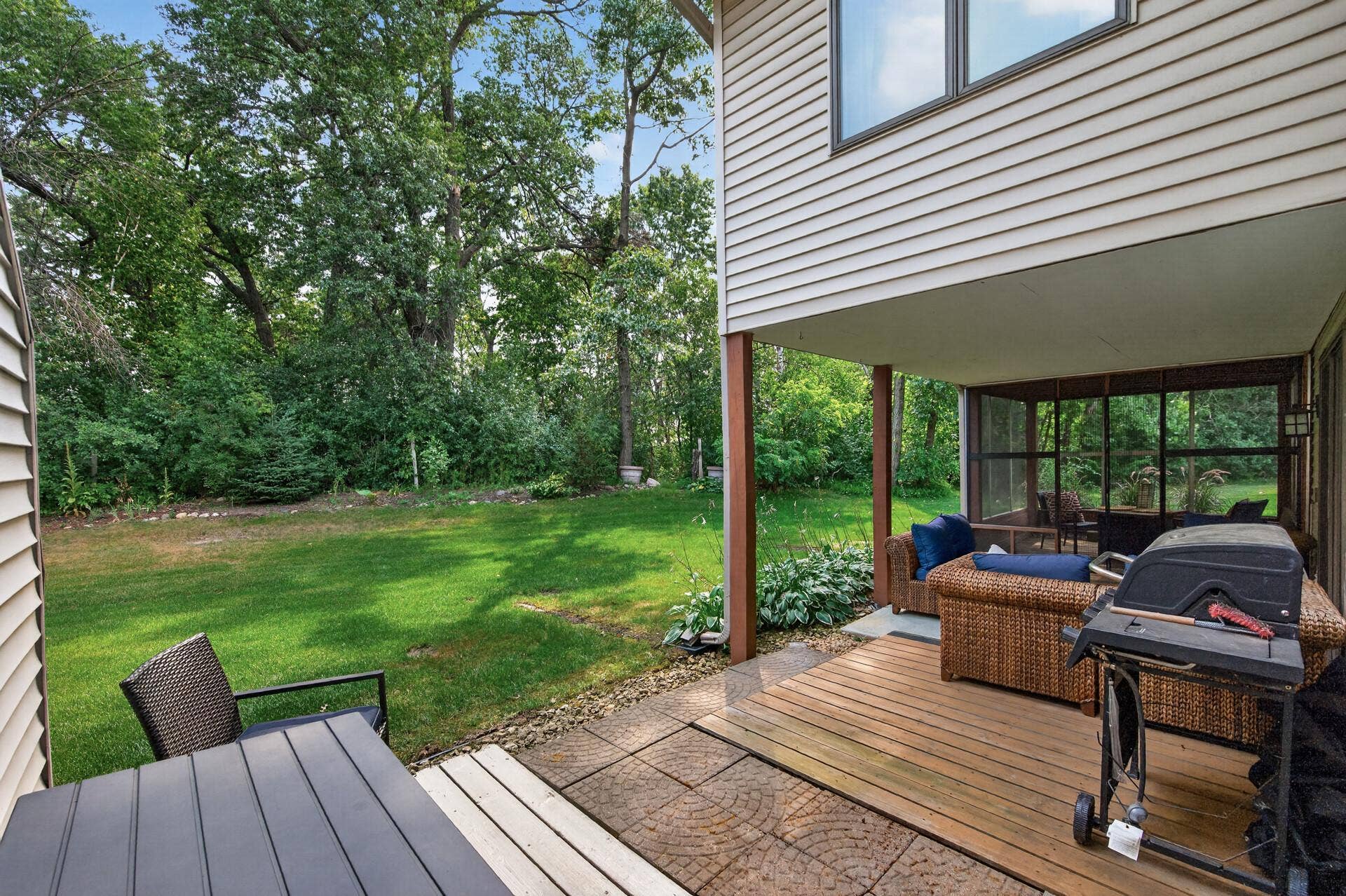 5851 Oxboro Avenue N, Stillwater, MN 55082 Garden area, path to ValleyView, no neighbors behind you.
