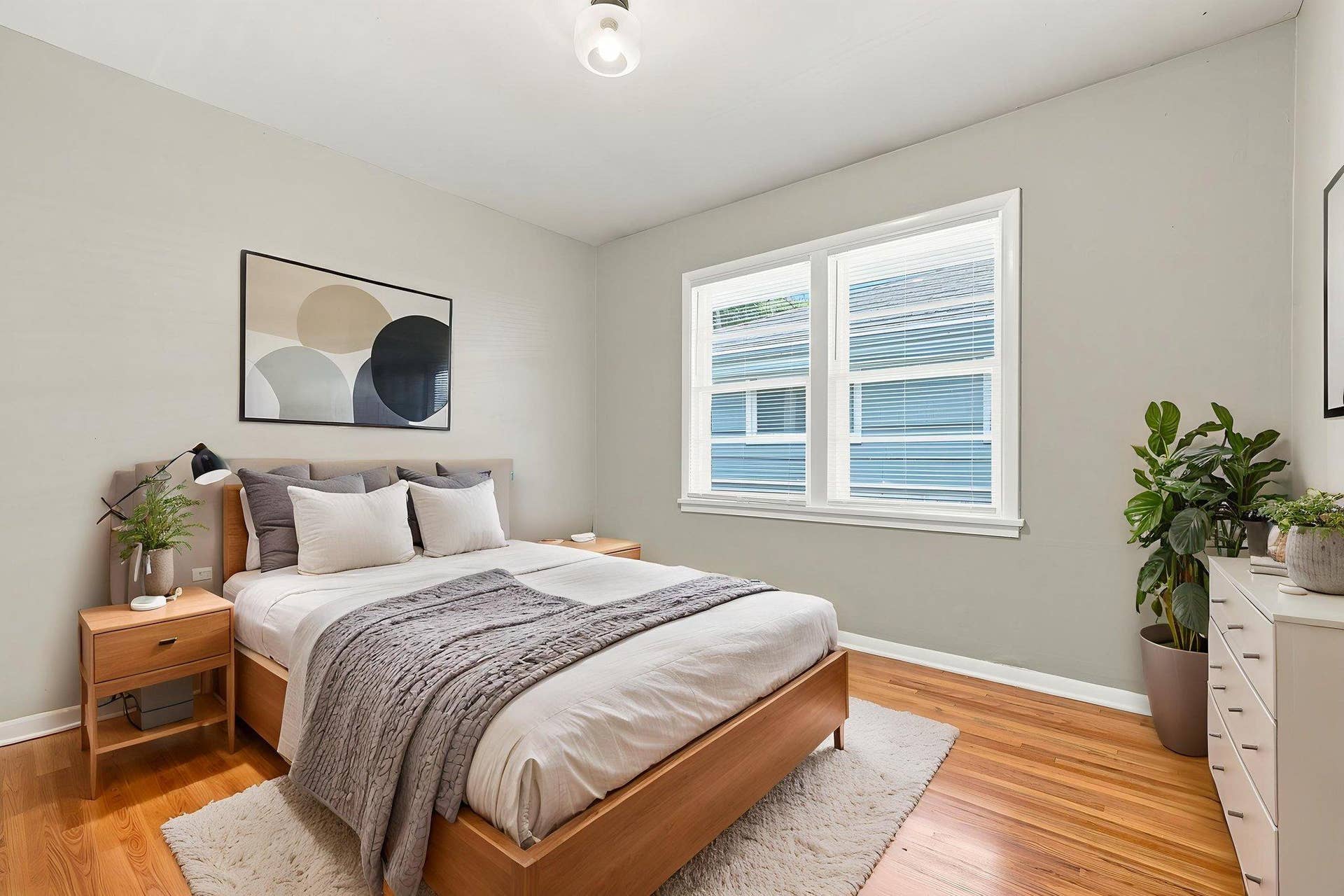Bedroom - virtually staged
