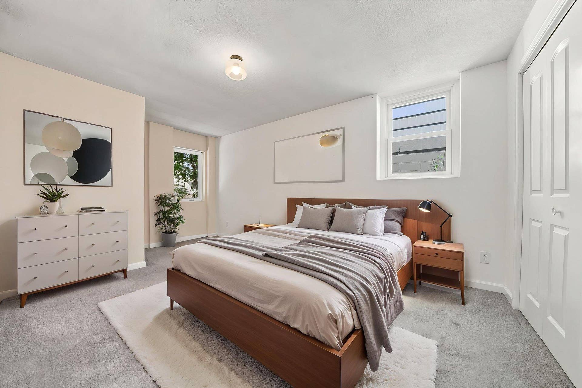 Bedroom - virtually staged