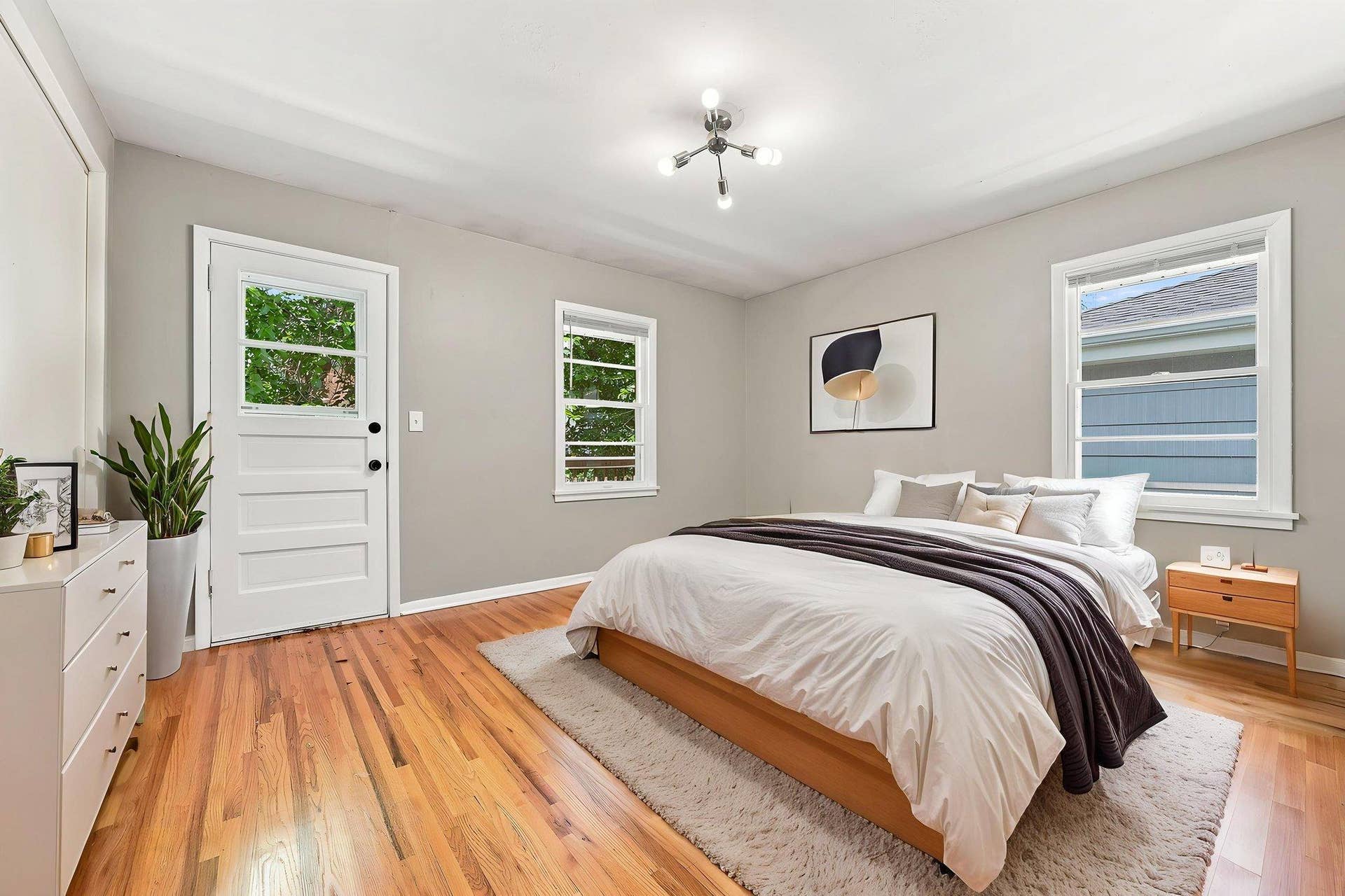 Bedroom - virtually staged