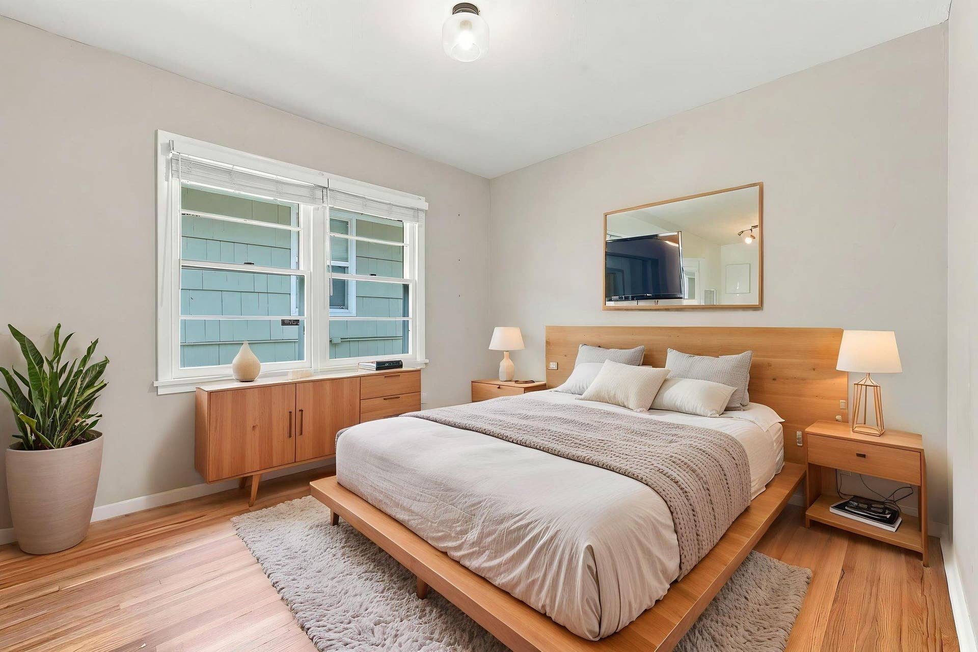 Bedroom - virtual staging