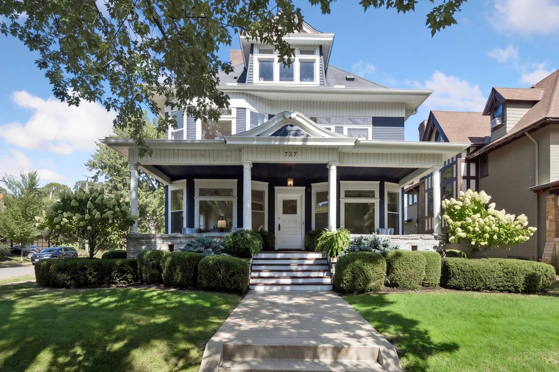 Welcome to this beautifully spacious Crocus Hill classic, set on a large corner lot.