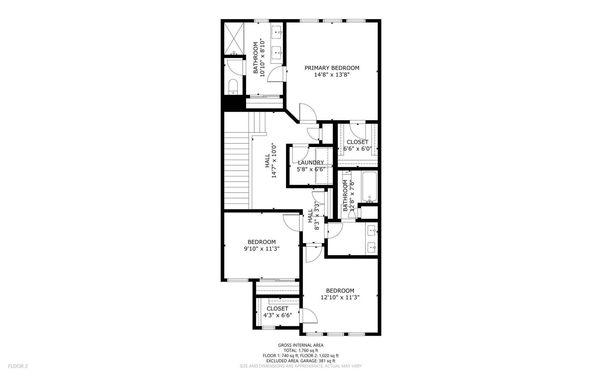 11321 Brookview Road, Woodbury, MN 55129 11321 Brookview - Floorplan - Upper Level.jpeg