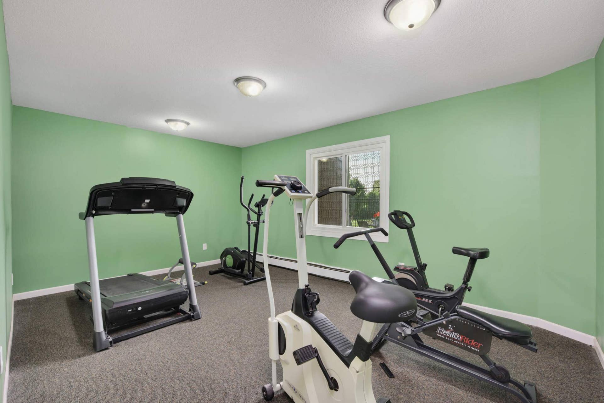 4201 Lakeside Avenue N, #113, Brooklyn Center, MN 55429 Stay active without leaving home in the community fitness room featuring cardio equipment and workout space.