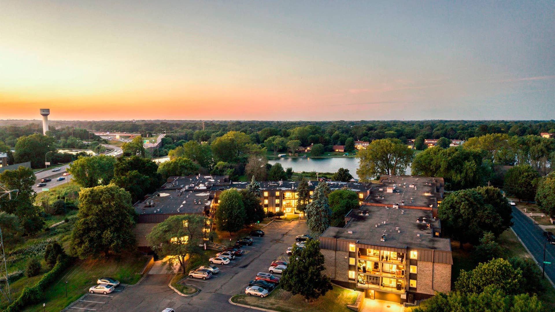 4201 Lakeside Avenue N, #214, Brooklyn Center, MN 55429 Enjoy being just steps from Twin Lake Beach Park, offering a beautiful beach, walking trails, and outdoor recreation