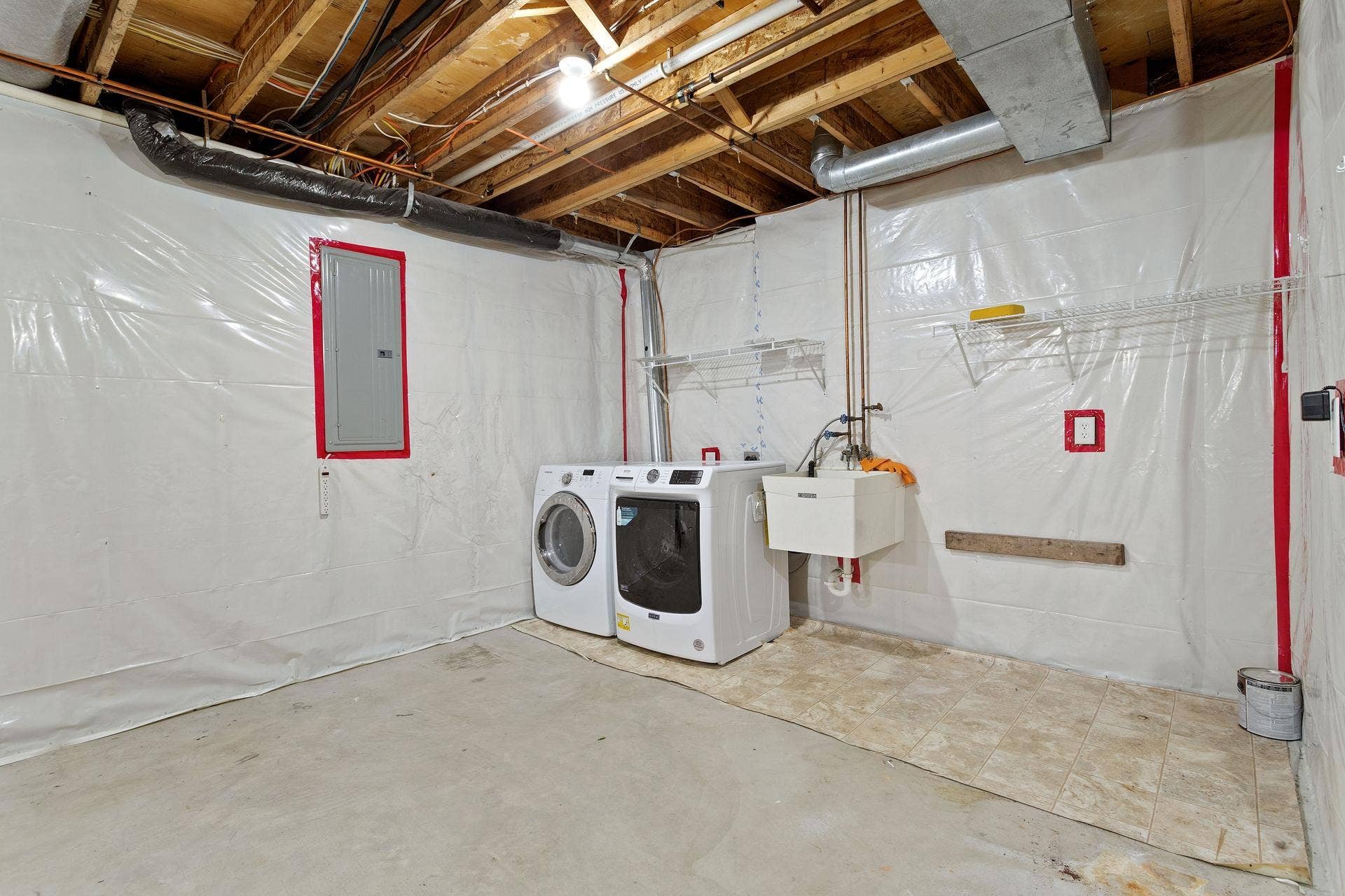10049 Butternut Court N, Brooklyn Park, MN 55443 Basement laundry