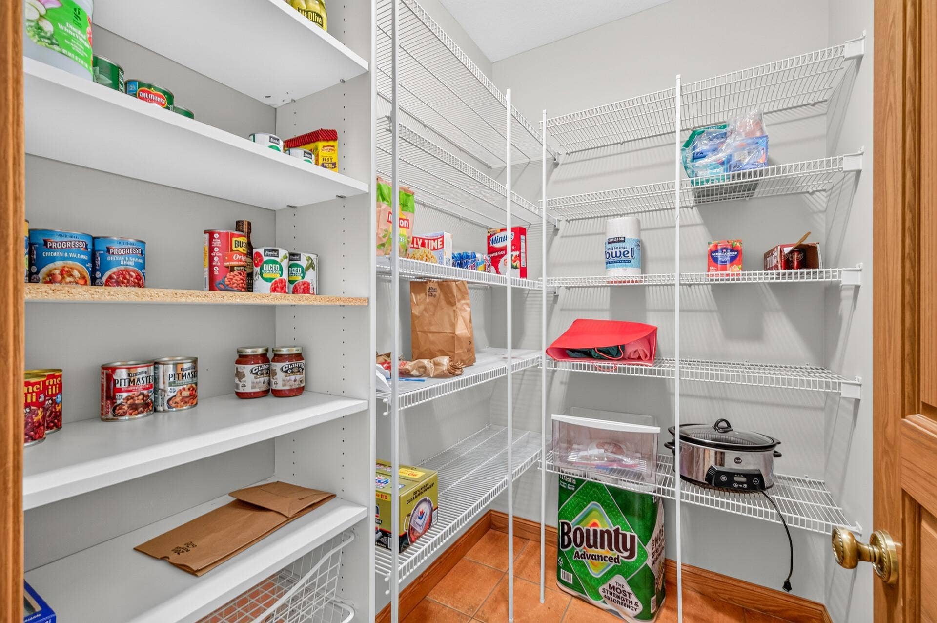 Nice sized pantry off the kitchen