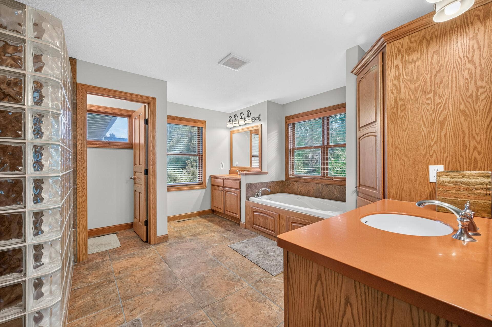 Spacious Primary Bath