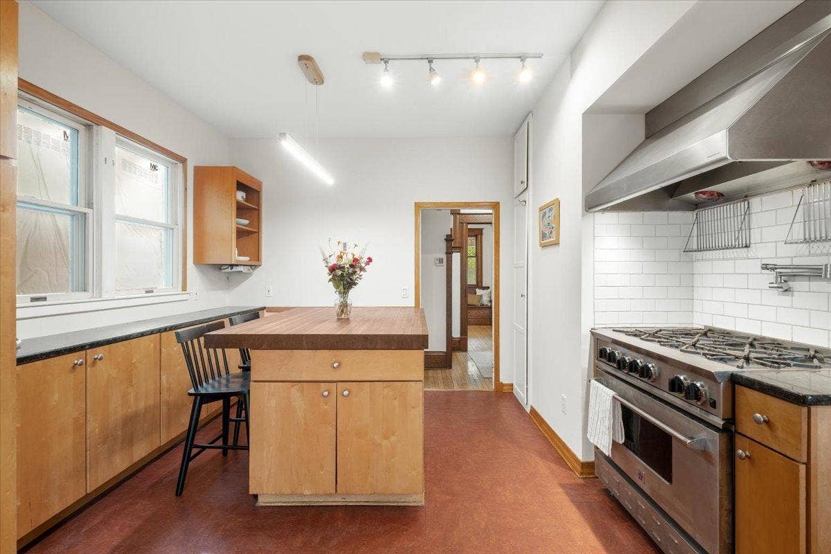 Another view of the kitchen