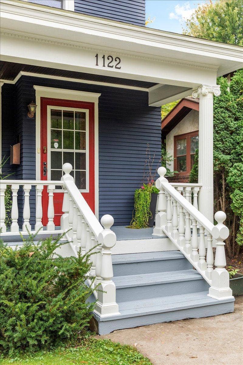 Another view of the front porch