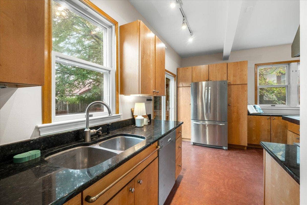 A thoughtfully remodeled kitchen