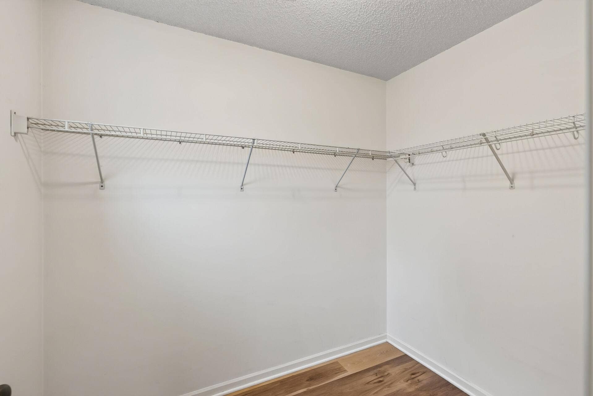 Owners walk in closet