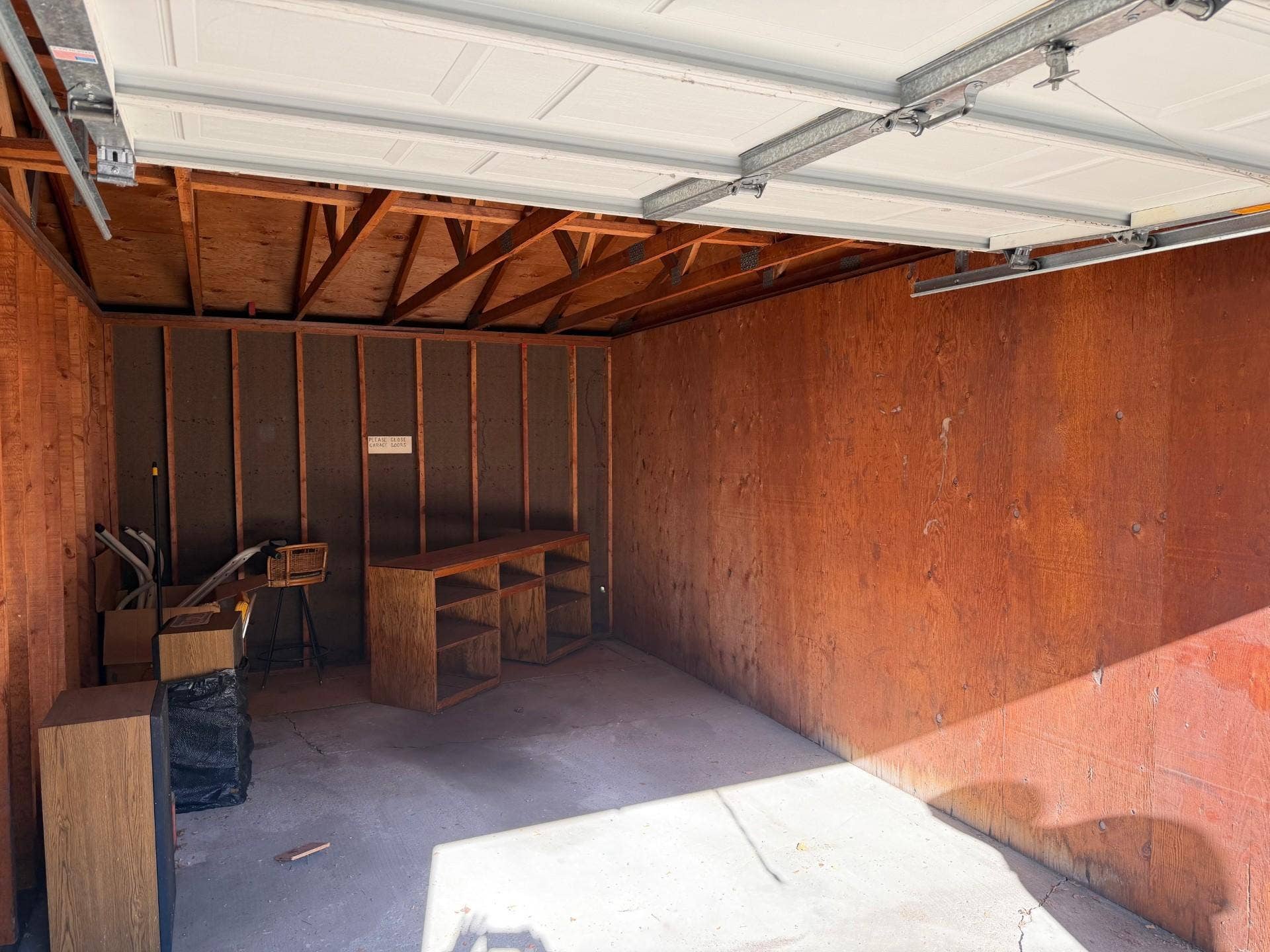 409 Dorland Place, Maplewood, MN 55119 Garage interior.