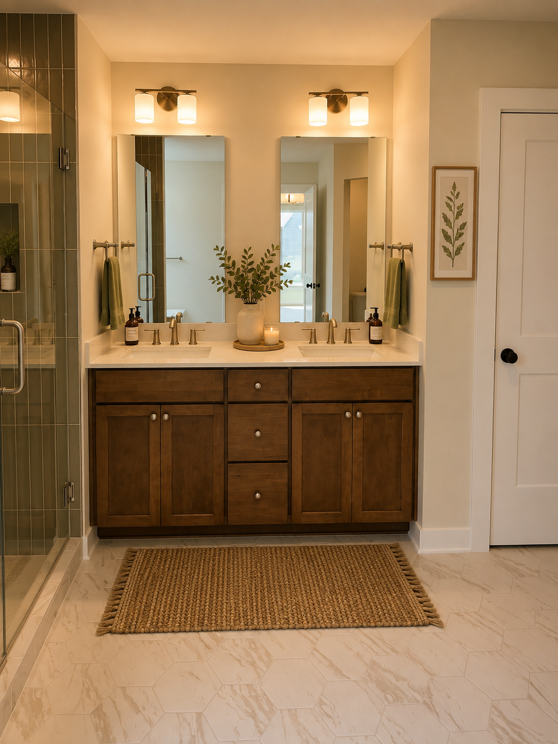 18119 103rd Avenue N, Maple Grove, MN 55311 Owner's bath virtually staged