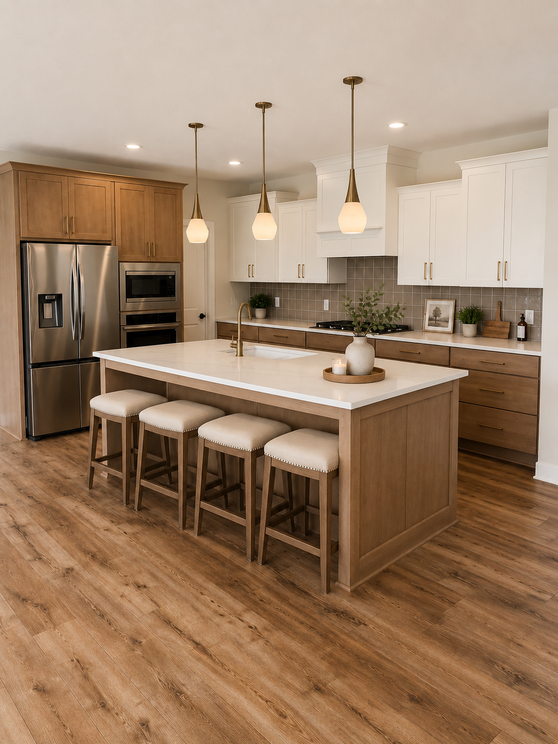 18119 103rd Avenue N, Maple Grove, MN 55311 Gourmet kitchen virtually staged