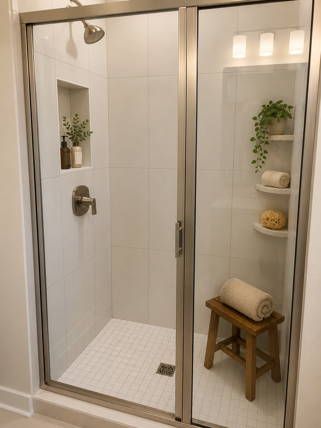 18119 103rd Avenue N, Maple Grove, MN 55311 Main level 3/4 bath virtually staged