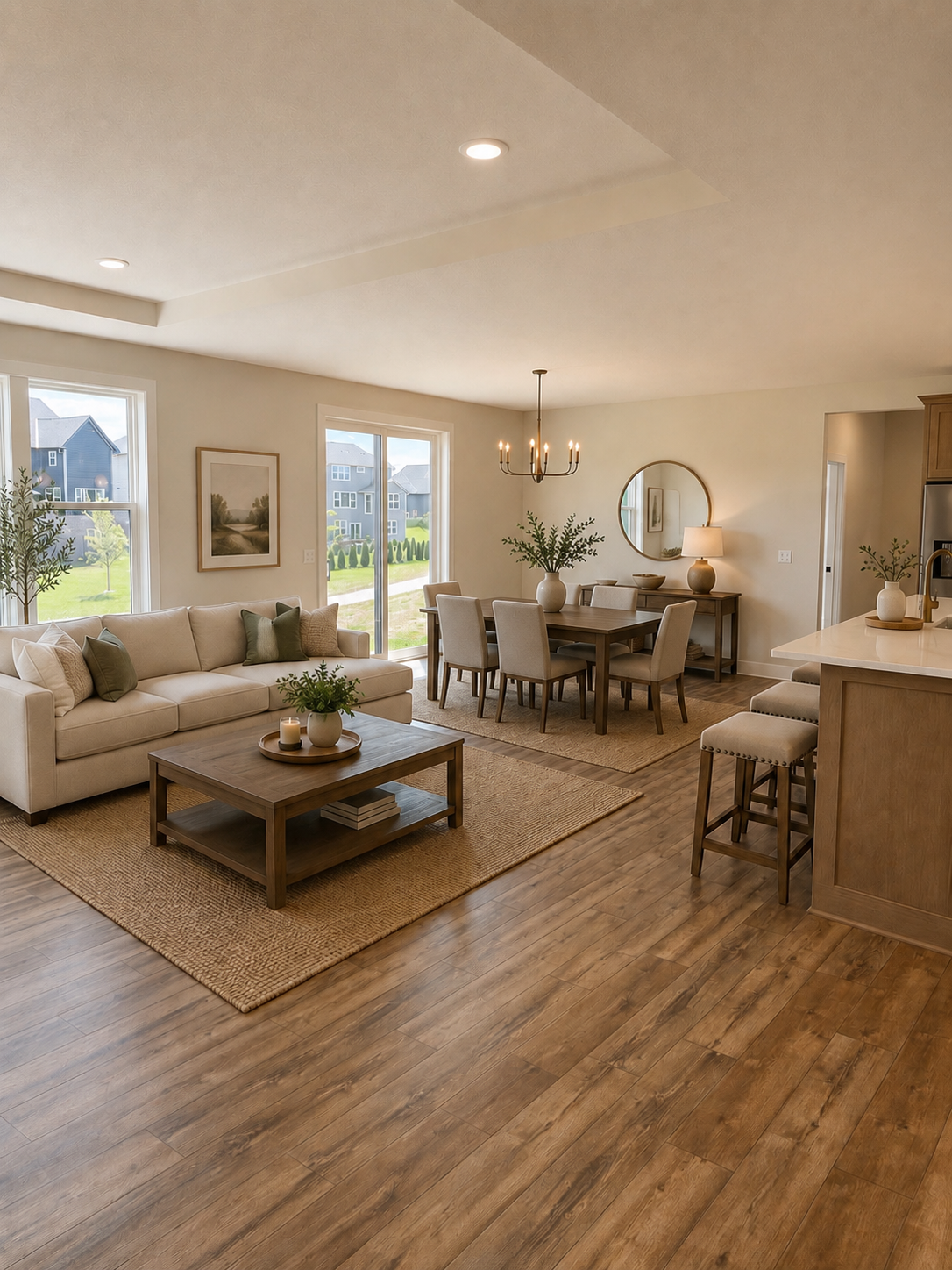 18119 103rd Avenue N, Maple Grove, MN 55311 Living room virtually staged