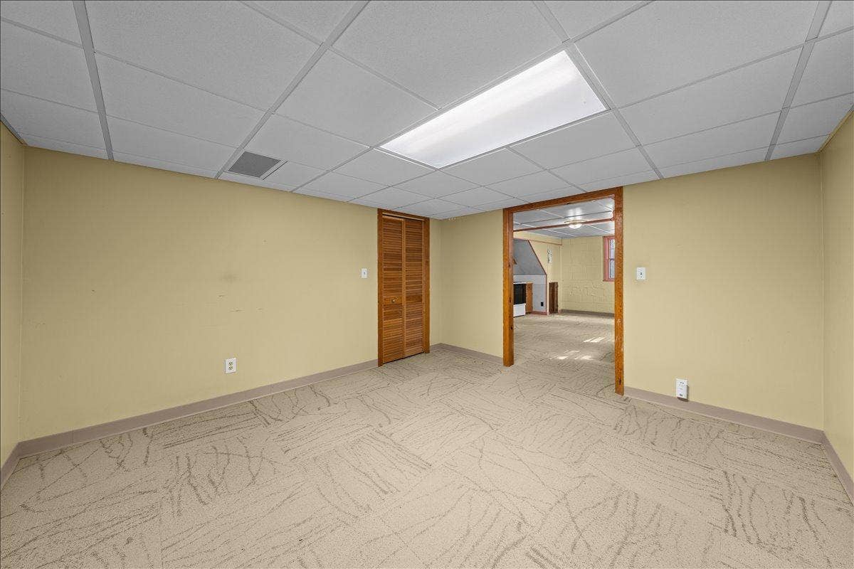 Lower level bedroom