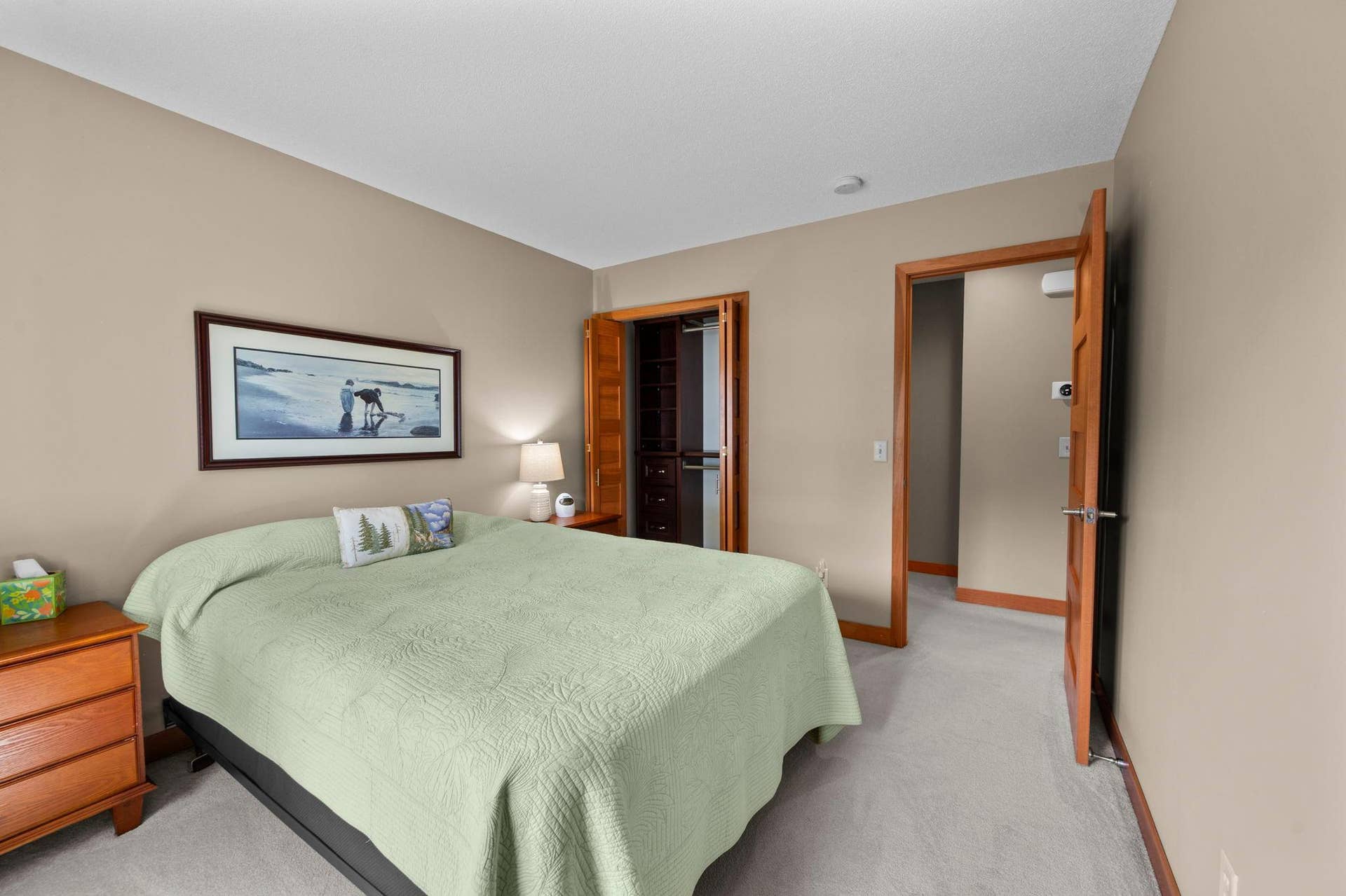 14333 91st Place N, Maple Grove, MN 55369 2nd bedroom with view into closet with custom shelving.