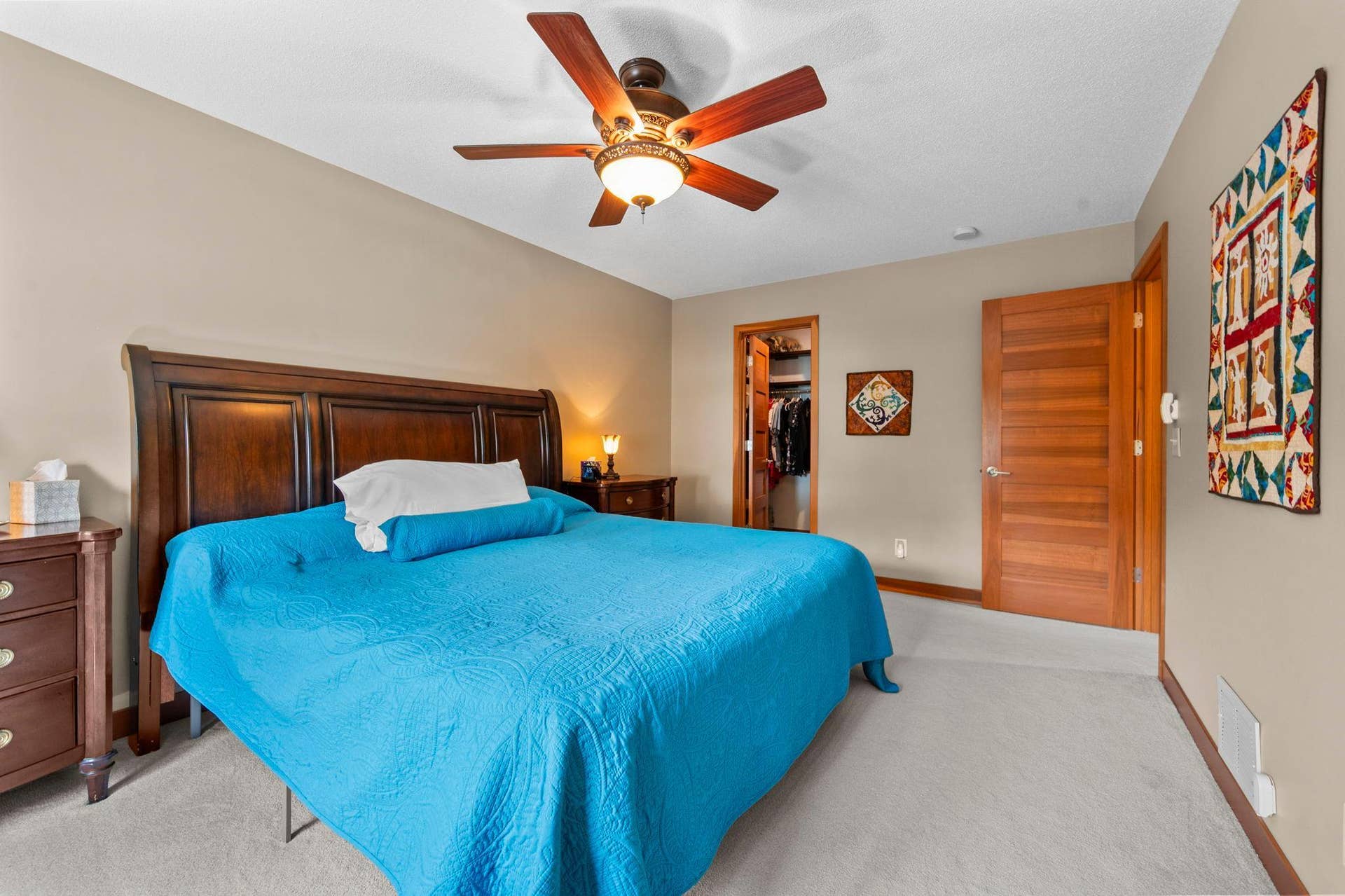14333 91st Place N, Maple Grove, MN 55369 Primary bedroom with view into large, walk-in closet.