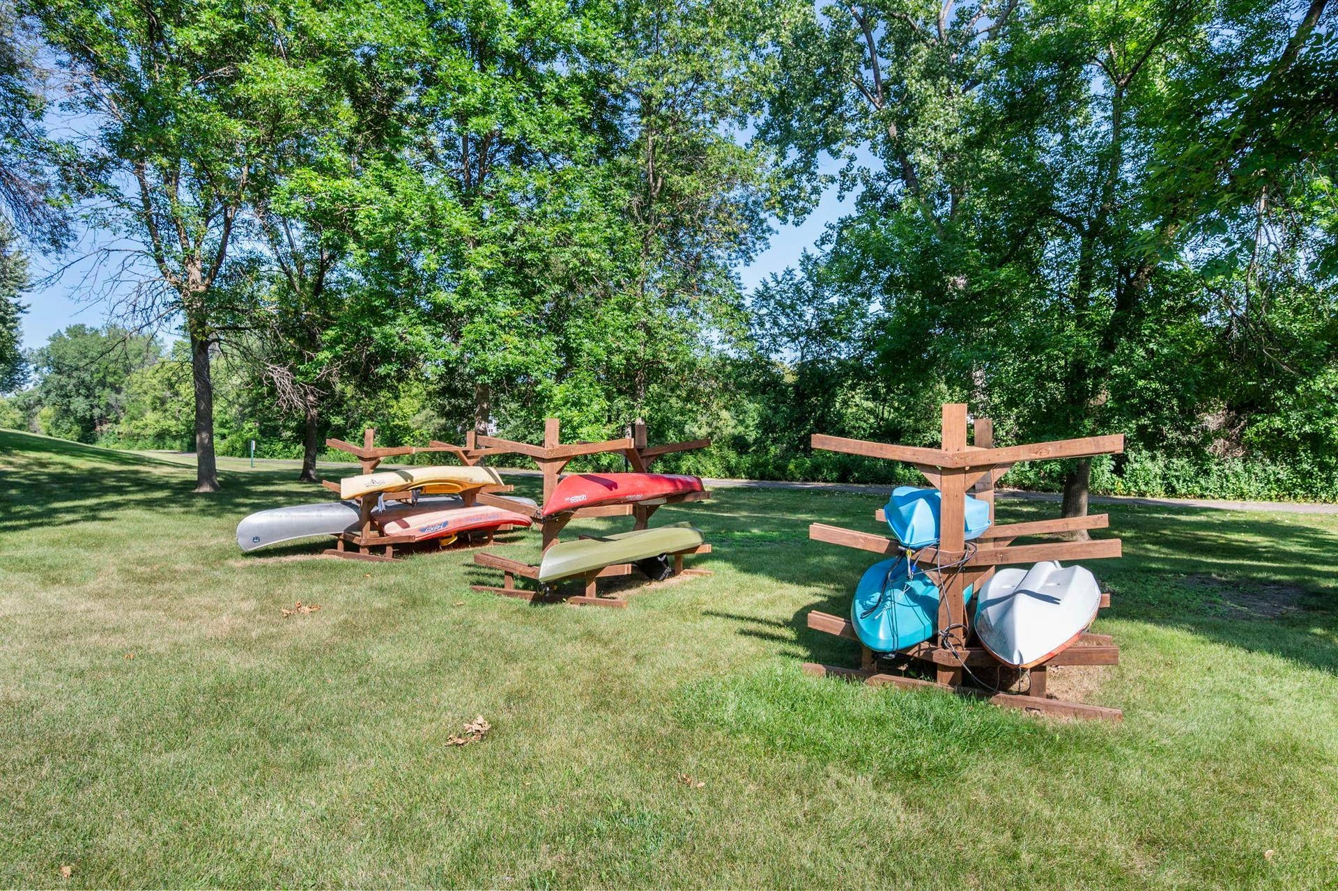 14333 91st Place N, Maple Grove, MN 55369 It looks like there is space left for another canoe or kayak!