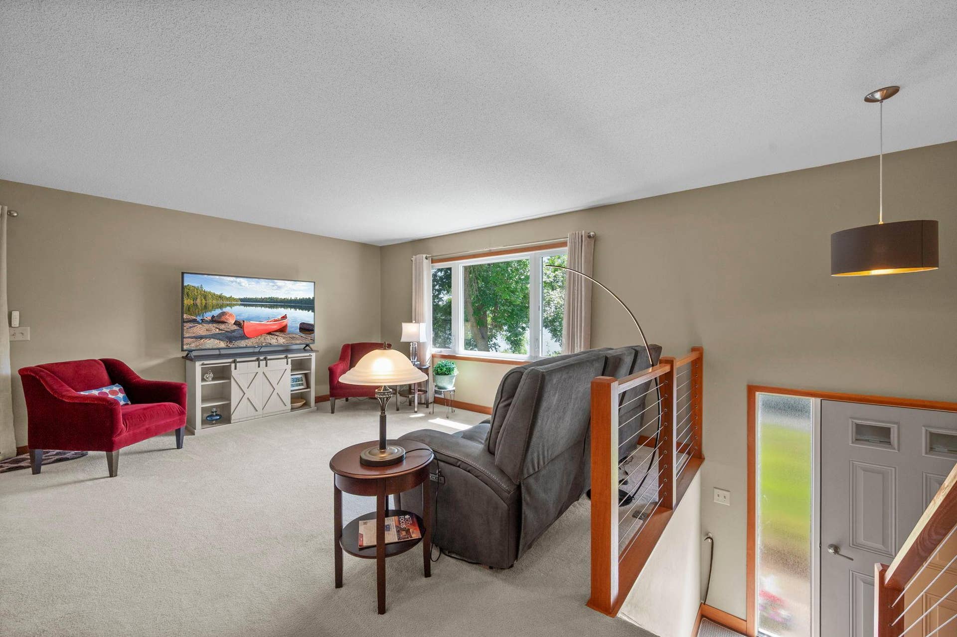 14333 91st Place N, Maple Grove, MN 55369 First look into your living room with neutral carpet and newer windows.