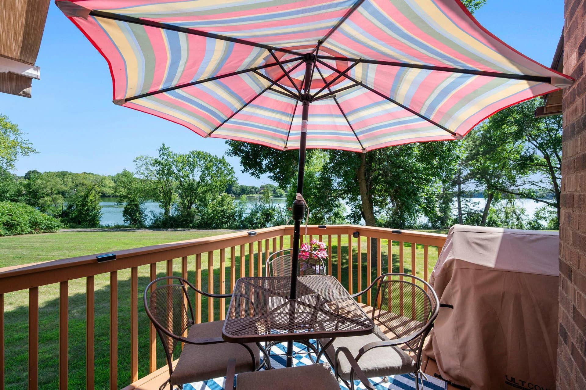14333 91st Place N, Maple Grove, MN 55369 This is the view of Rice Lake from your home! There is a walking path that goes round the lake, approximately 5 miles, and connects with Elm Creek Park.