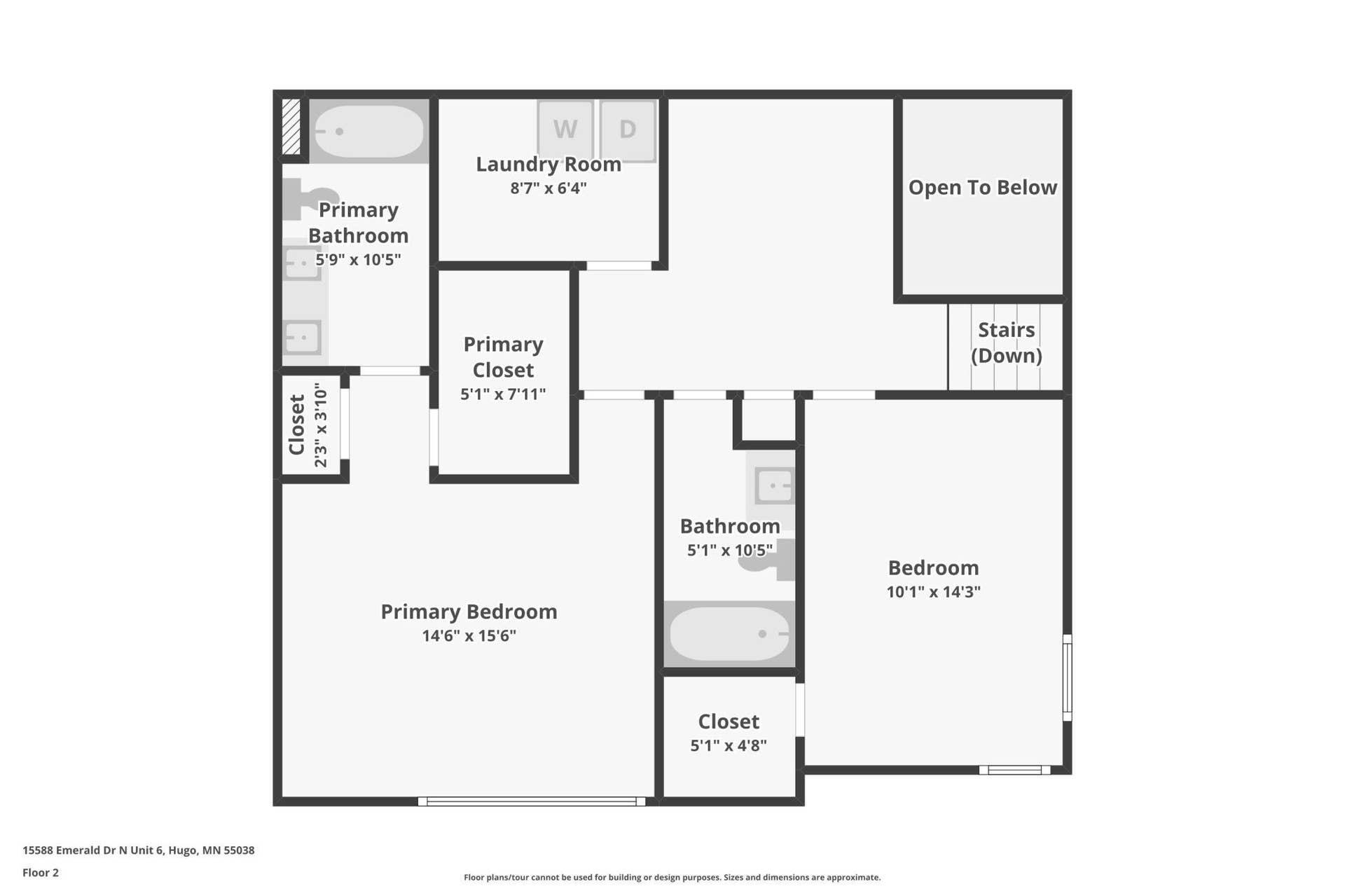 15588 Emerald Drive N, #6, Hugo, MN 55038 3-floor-2.jpg