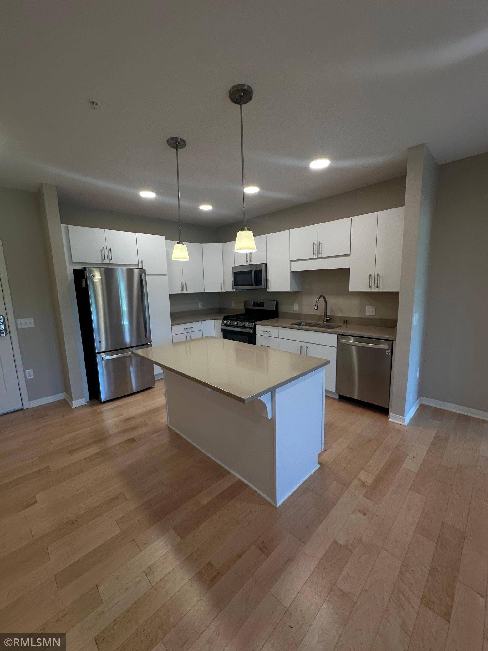 114 Brick Street S, #207, Stillwater, MN 55082 Kitchen with center island