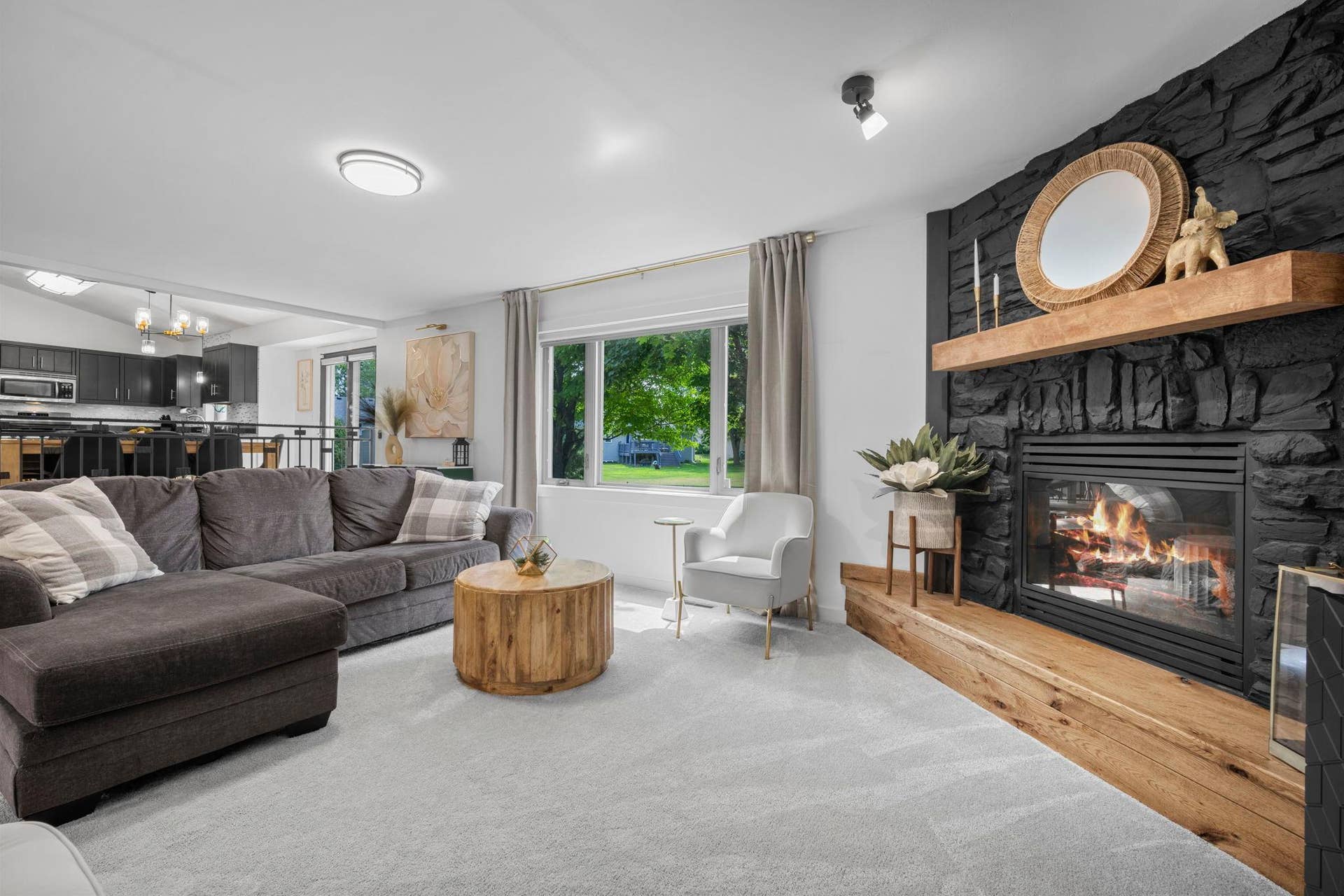 Light-filled, bright, and inviting and open floor plan!