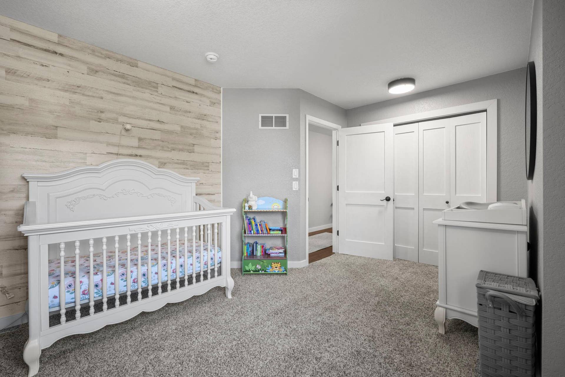 White panel doors and trim throughout!