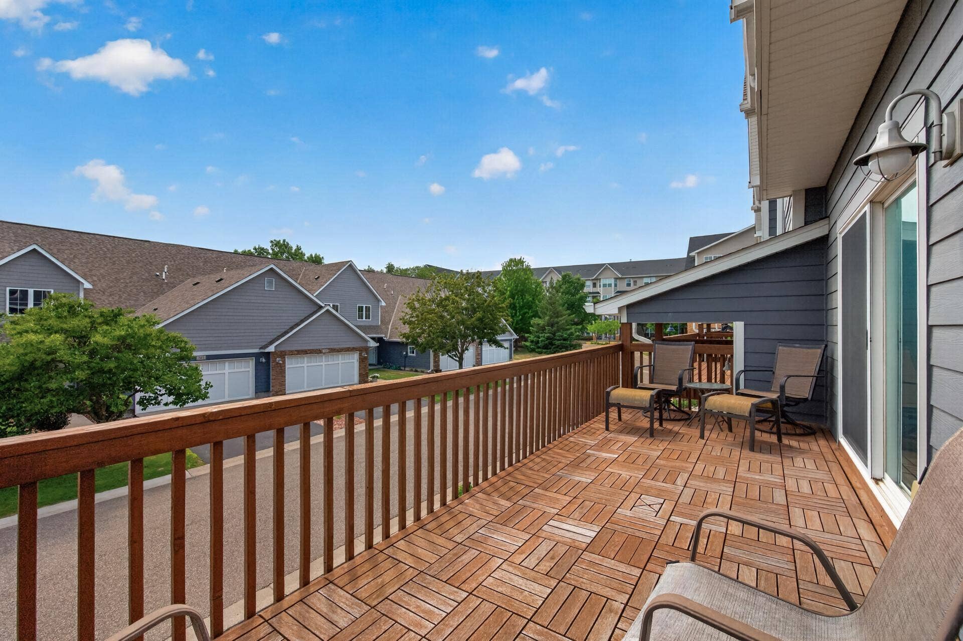 201 Alberta Lane, Little Canada, MN 55117 Spacious Deck