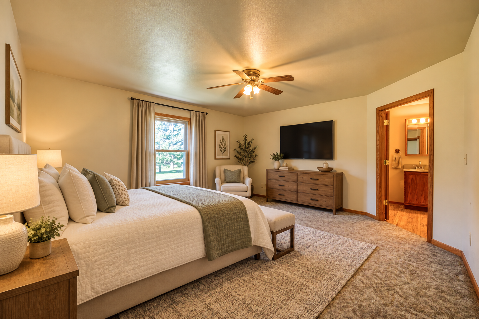 12998 Idlewild Drive NE, Bemidji, MN 56601 Primary Bedroom - Virtually Staged with AI.png