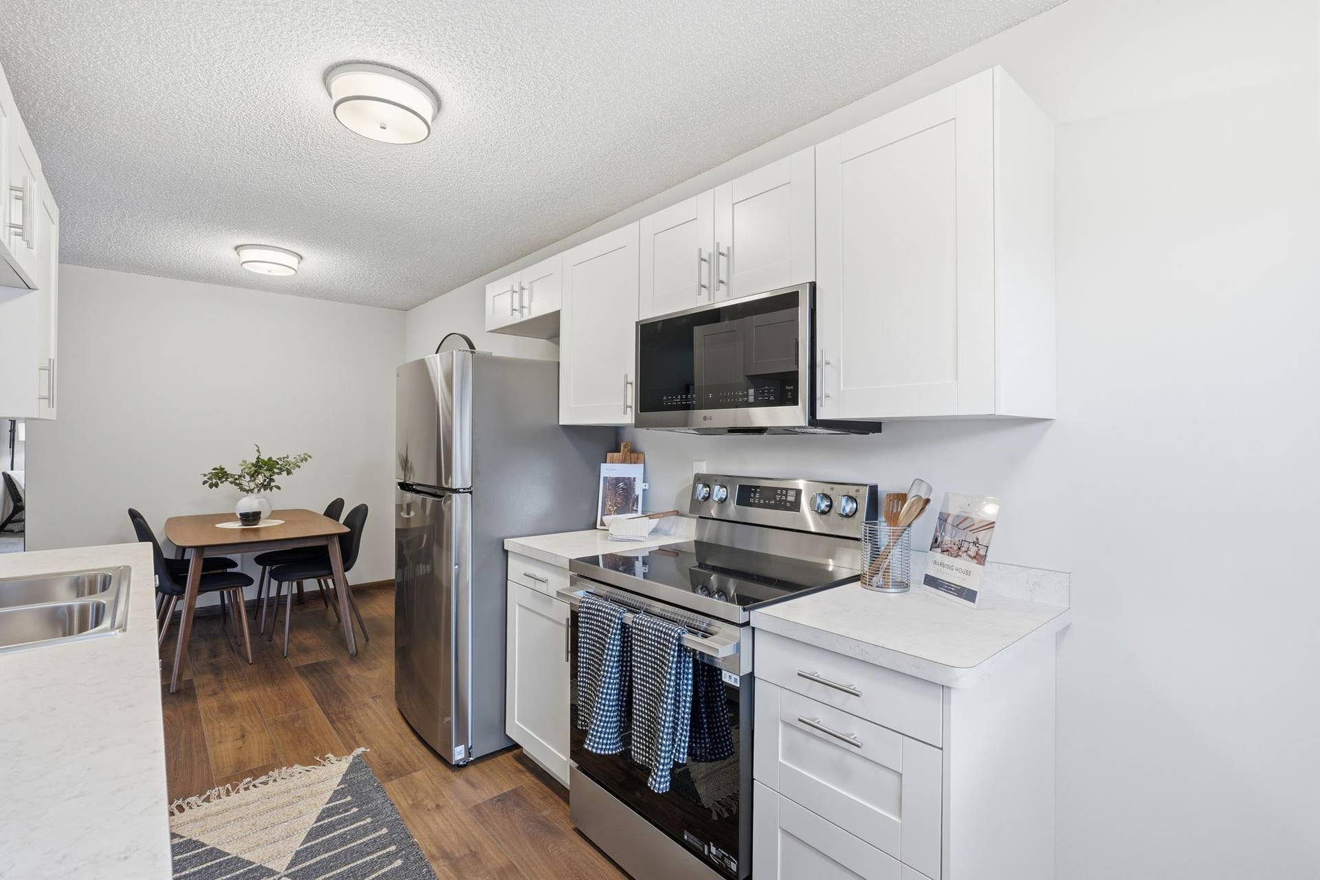 6616 84th Court N, Brooklyn Park, MN 55445 Brand new kitchen with stainless steel appliances