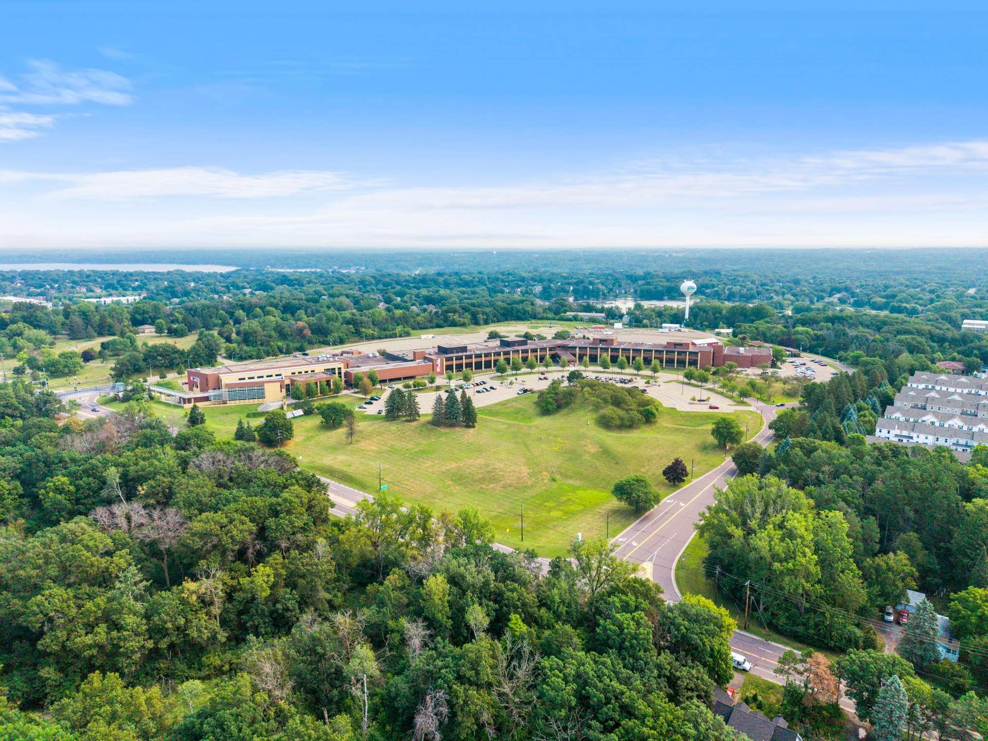 Aerial View of White Bear
