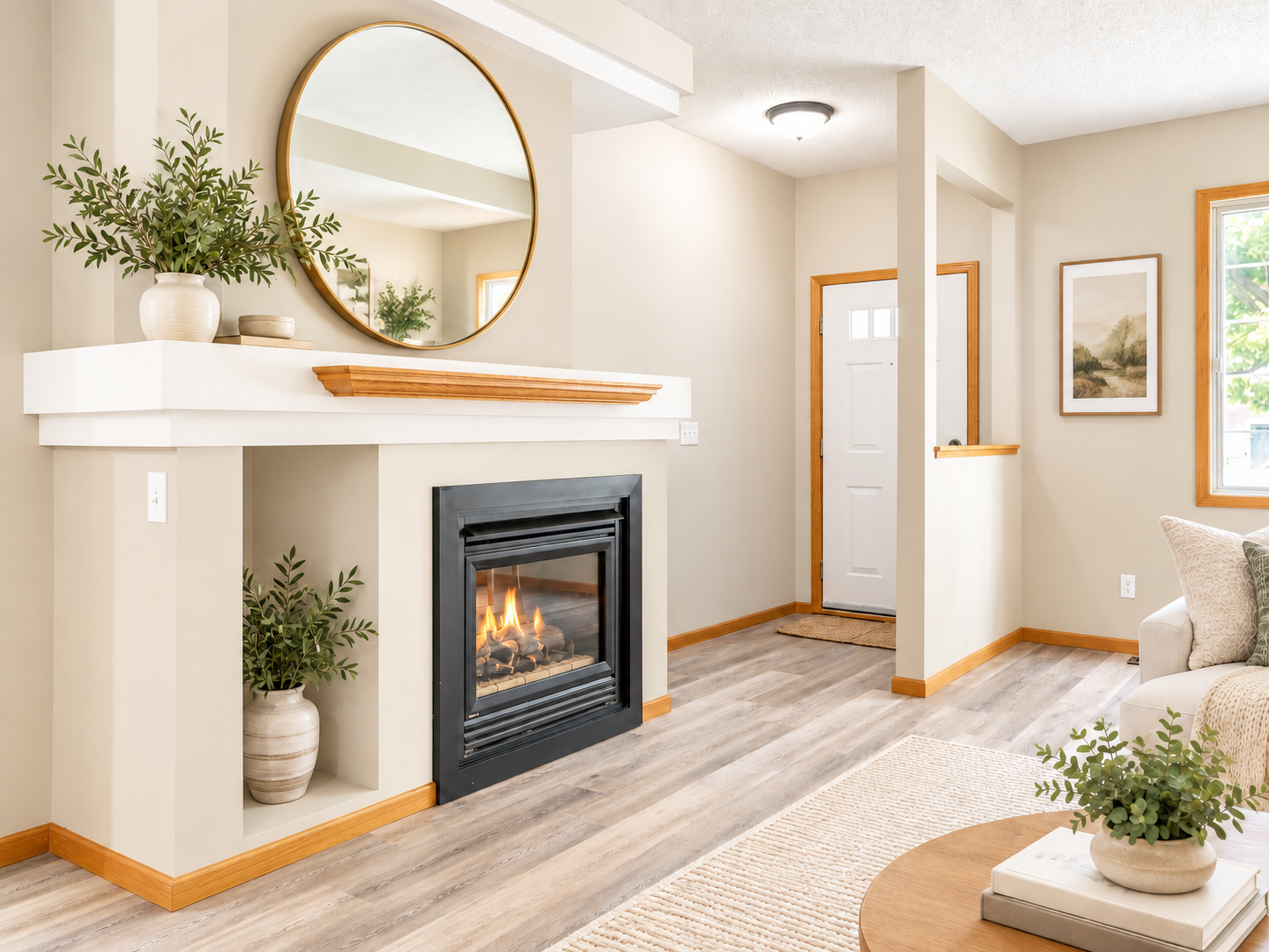3001 Juniper Lane, #I, Woodbury, MN 55125 Cozy gas fireplace