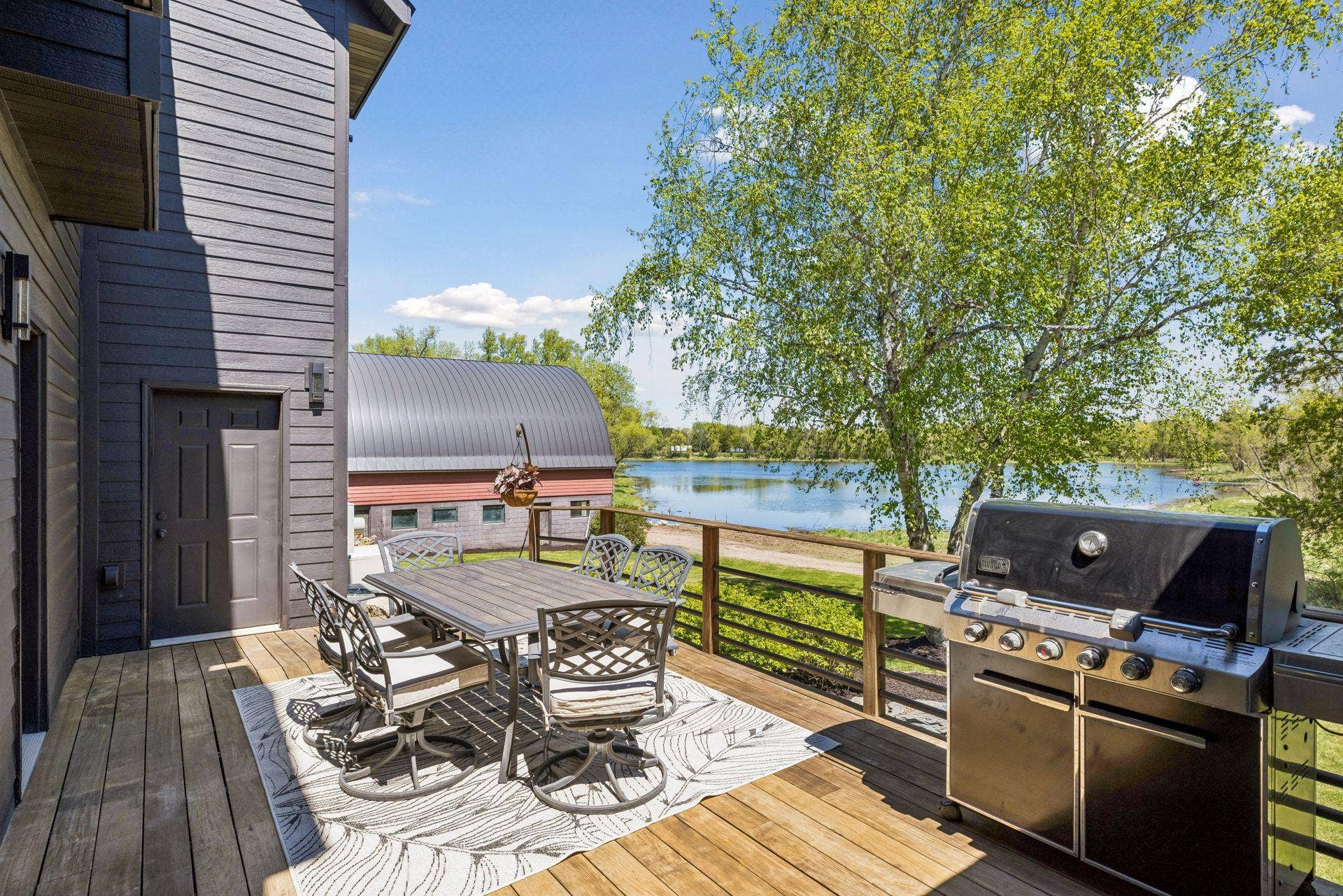 7040 132nd Street N, Hugo, MN 55038 Deck overlooking property