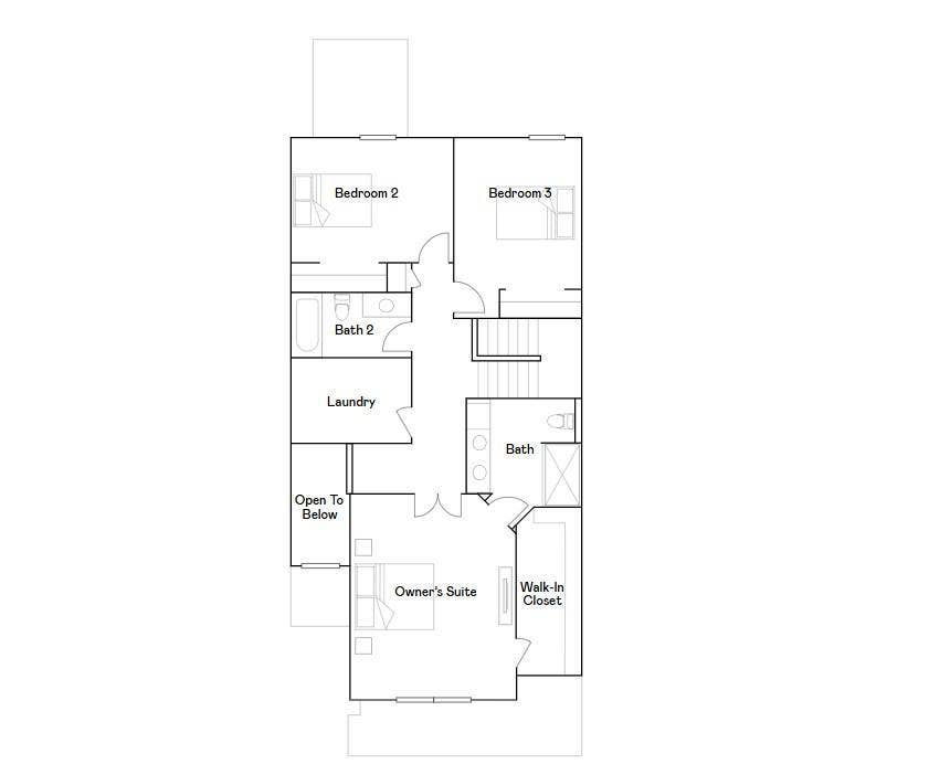 10564 Glacier Lane N, Maple Grove, MN 55369 St. Clair upper level floorplan