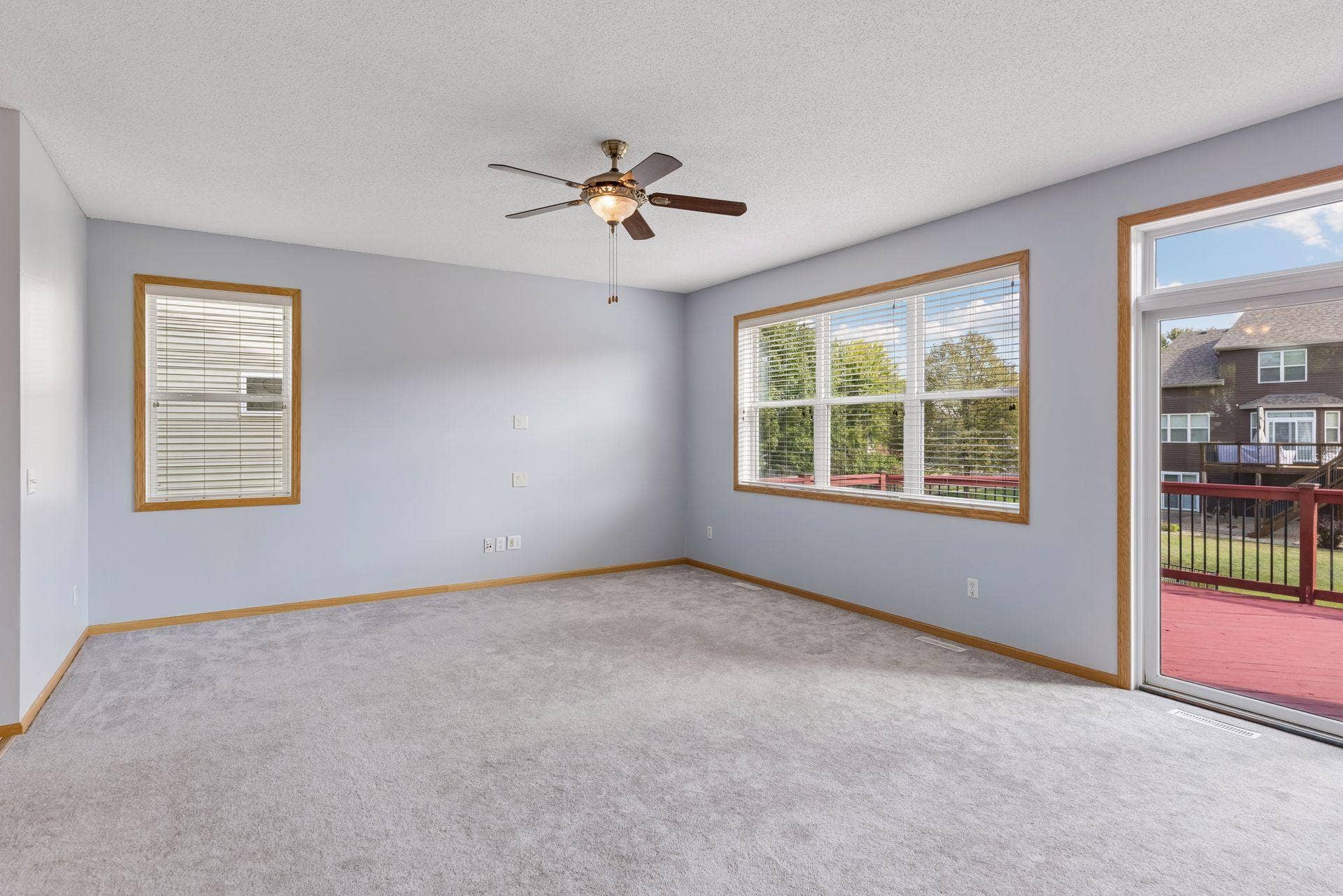 Bright and spacious main level living room