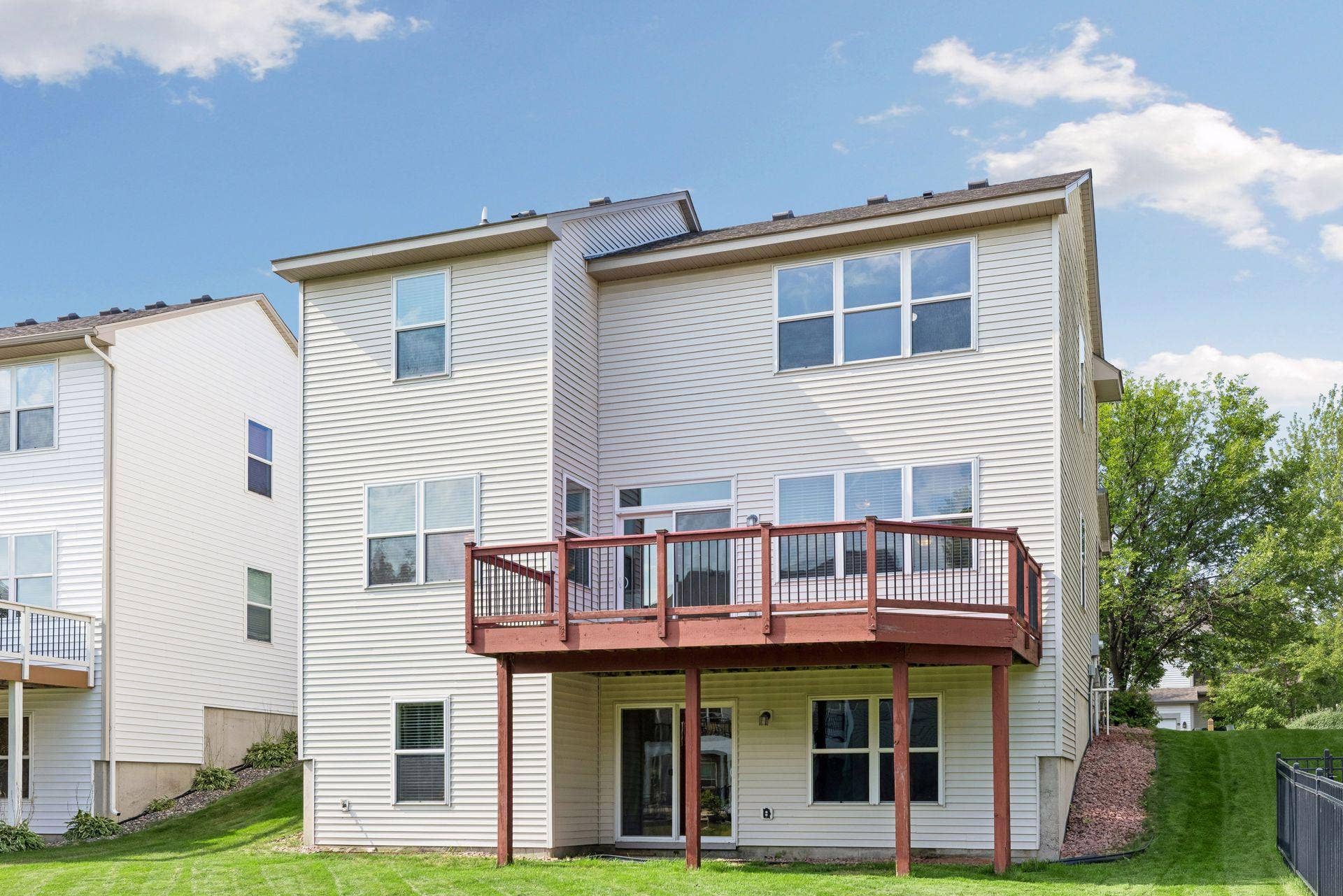 Fantasic two-story with large deck and walkout lower level