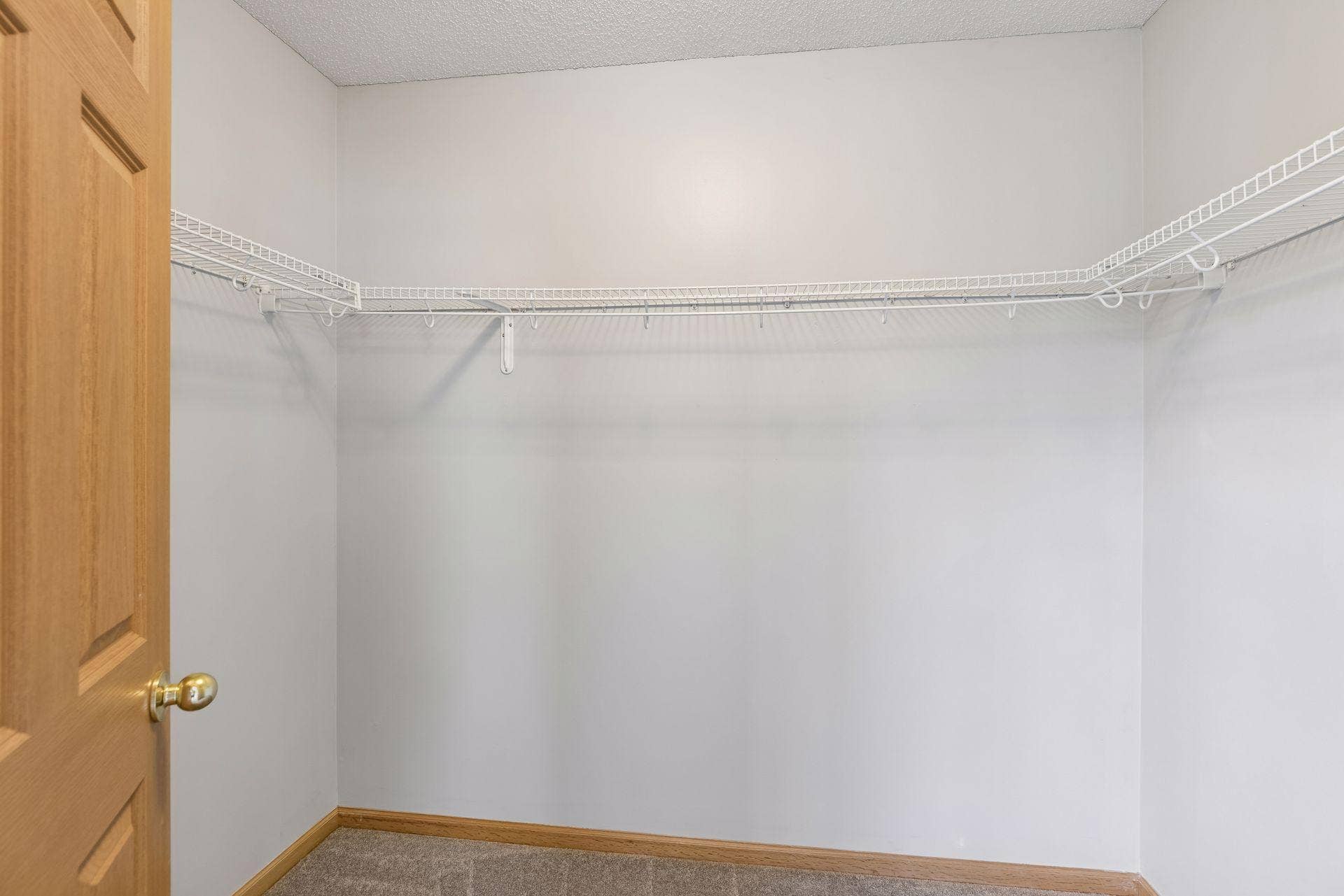 Fabulous walk-in primary bedroom closet