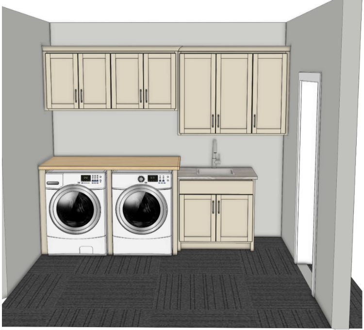 4907 Evergreen Drive N, Hugo, MN 55038 Laundry room design example