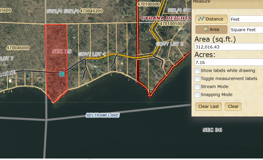 4050 Gryce Styne Road NE, Bemidji, MN 56601 gryce styne gis.png