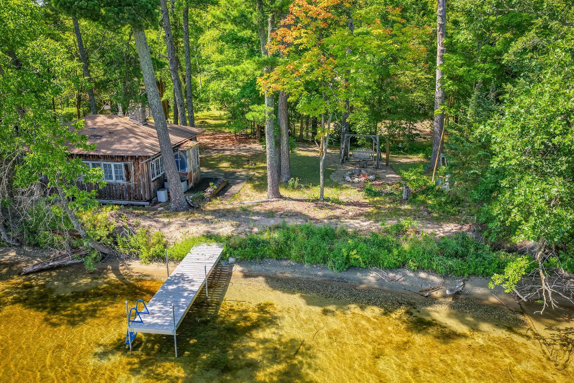 4050 Gryce Styne Road NE, Bemidji, MN 56601 dock and cabin