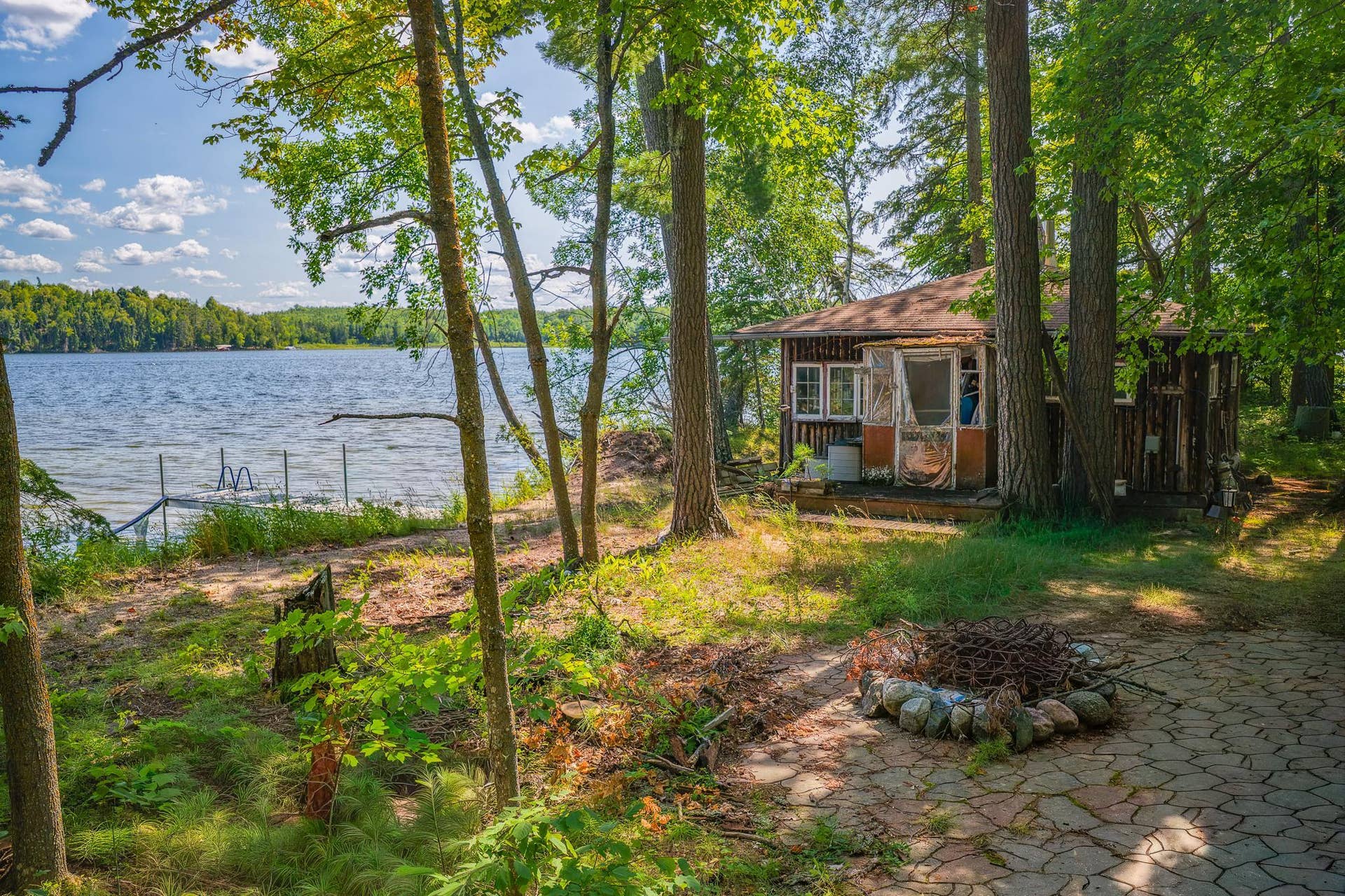 4050 Gryce Styne Road NE, Bemidji, MN 56601 cabin and view