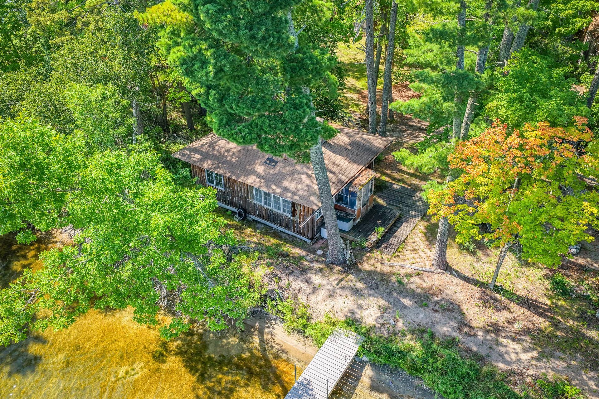 4050 Gryce Styne Road NE, Bemidji, MN 56601 dock and cabin
