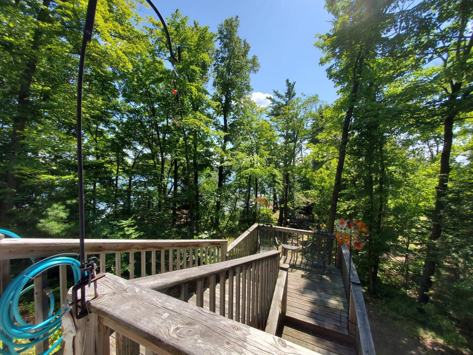 4050 Gryce Styne Road NE, Bemidji, MN 56601 stairs from deck