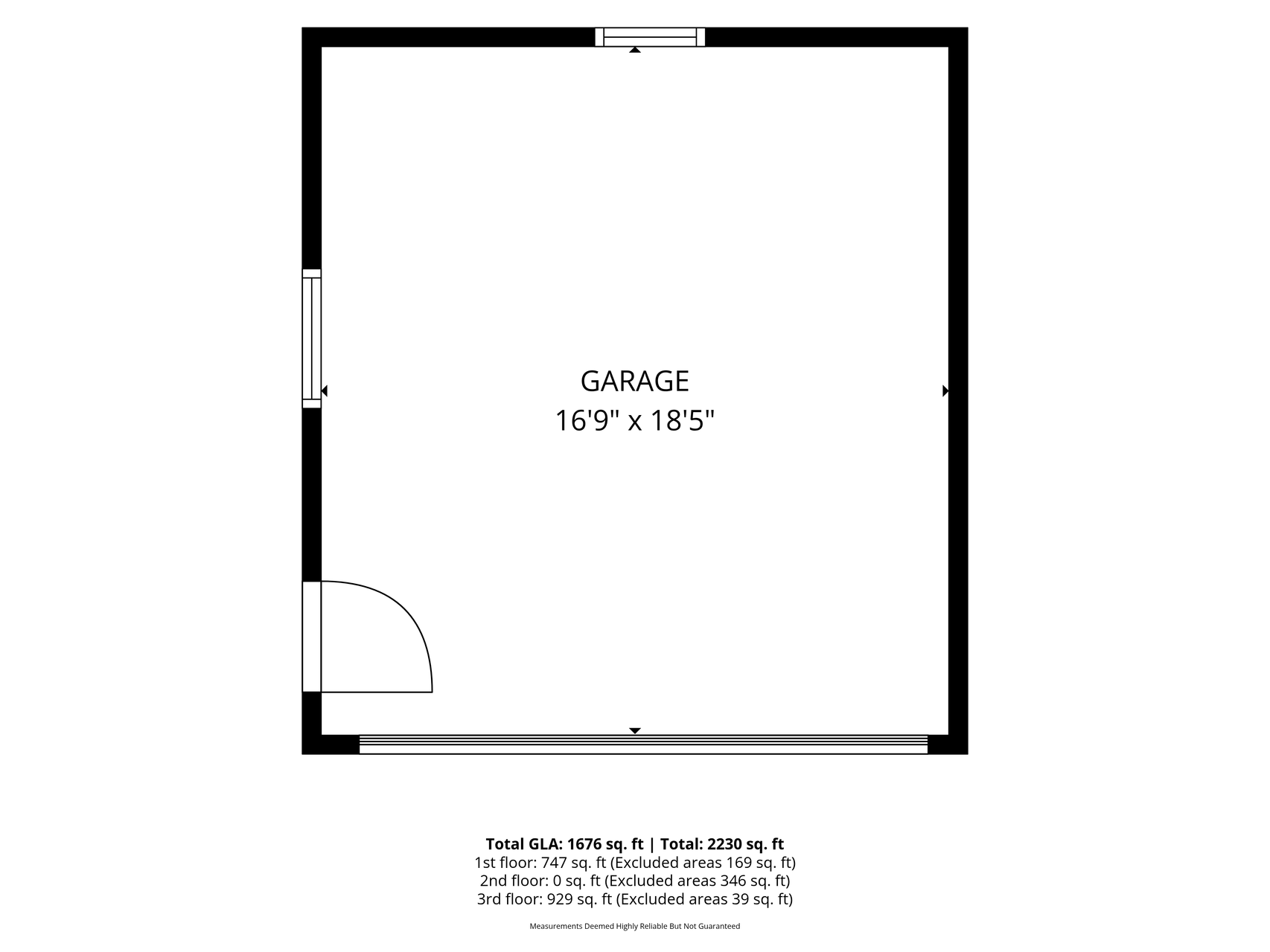 5307 66th Avenue N, Brooklyn Center, MN 55429 Floor Plan - Garage